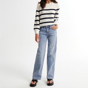 Abercrombie kids high waist jeans